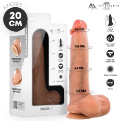 Mr Intense Bruce M Silicone Realistic Dildo 20 cm with Testicles