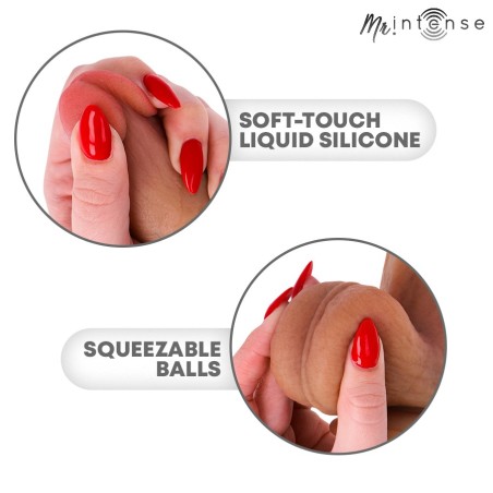 Mr Intense Gary S Ultra Realistic Silicone Dildo 17.8 cm with Testicles