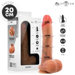 Υπερρεαλιστικό Ομοίωμα Πέους Σιλικόνης Gary M 20 cm με Όρχεις