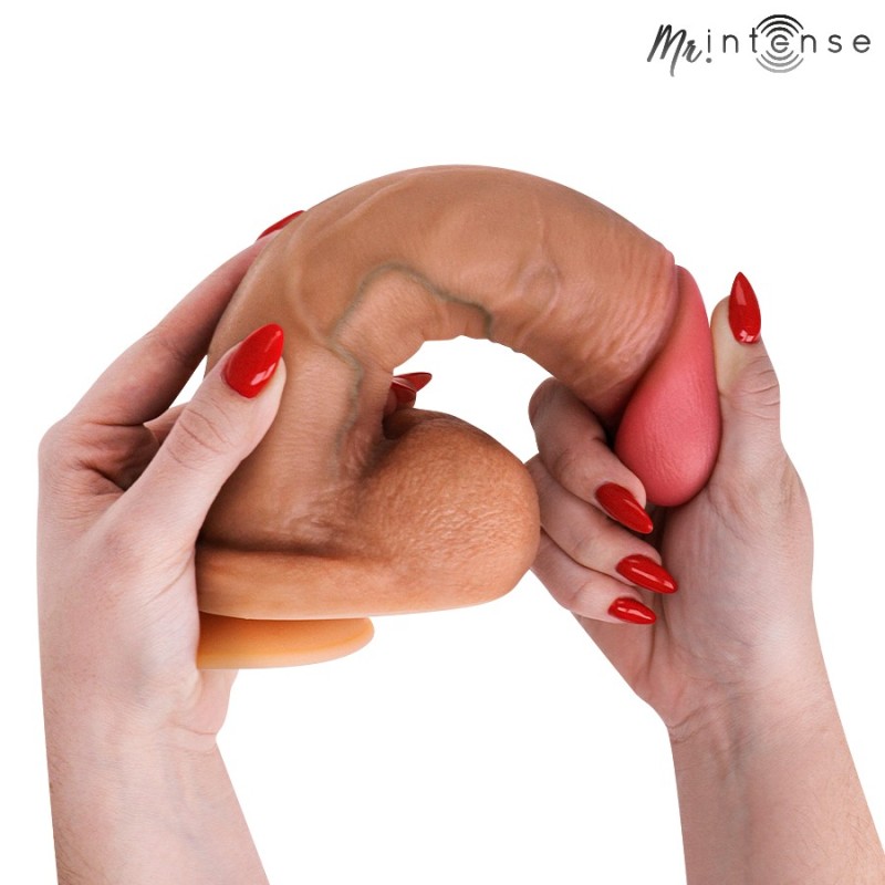 MR INTENSE Gary XL Ultra Realistic Silicone Cock 25.5 cm with Testicles
