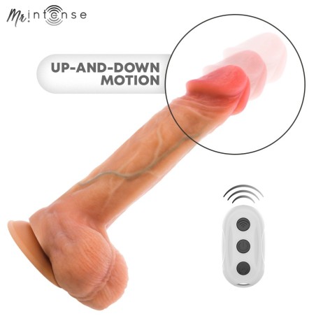Mr Intense Logan Heating Realistic Vibrator 20 cm with Remote Control