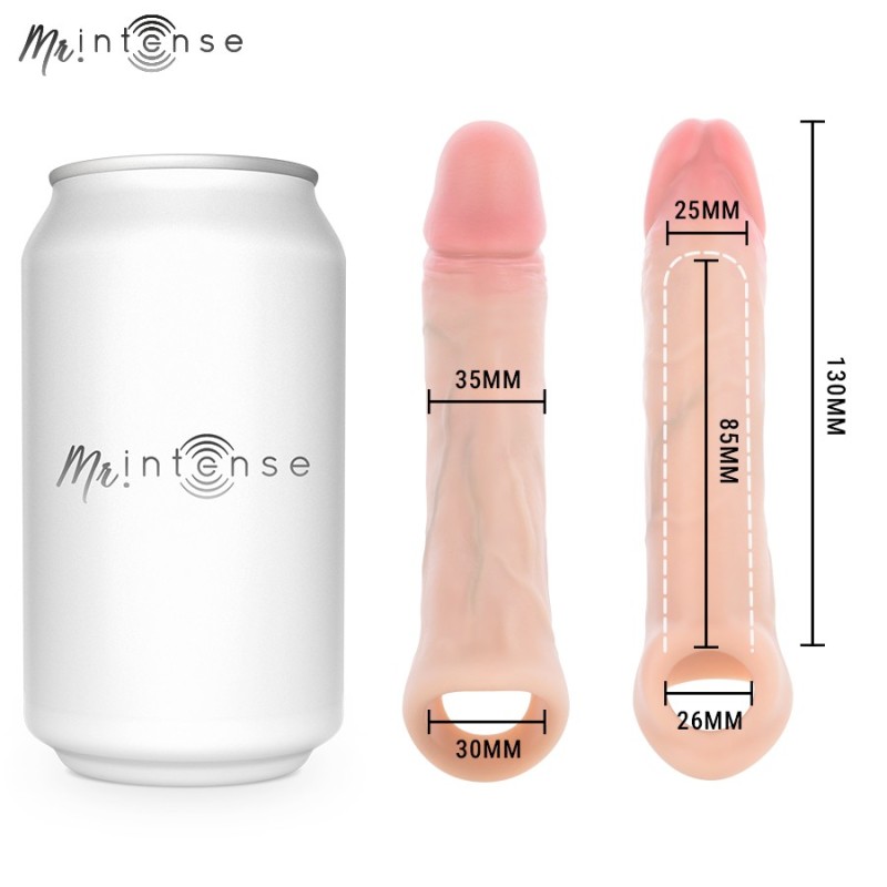 Mr Intense Simon S Silicone Penis Sleeve 13 cm