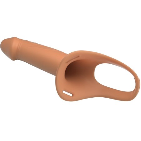 Pretty Love Landon Hollow Strap-on with Harness - Light Skin