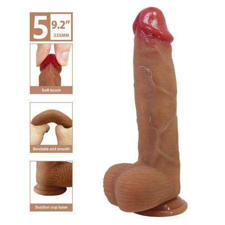 Pretty Love Orton Realistic Dildo 23.5 cm with Suction Cup