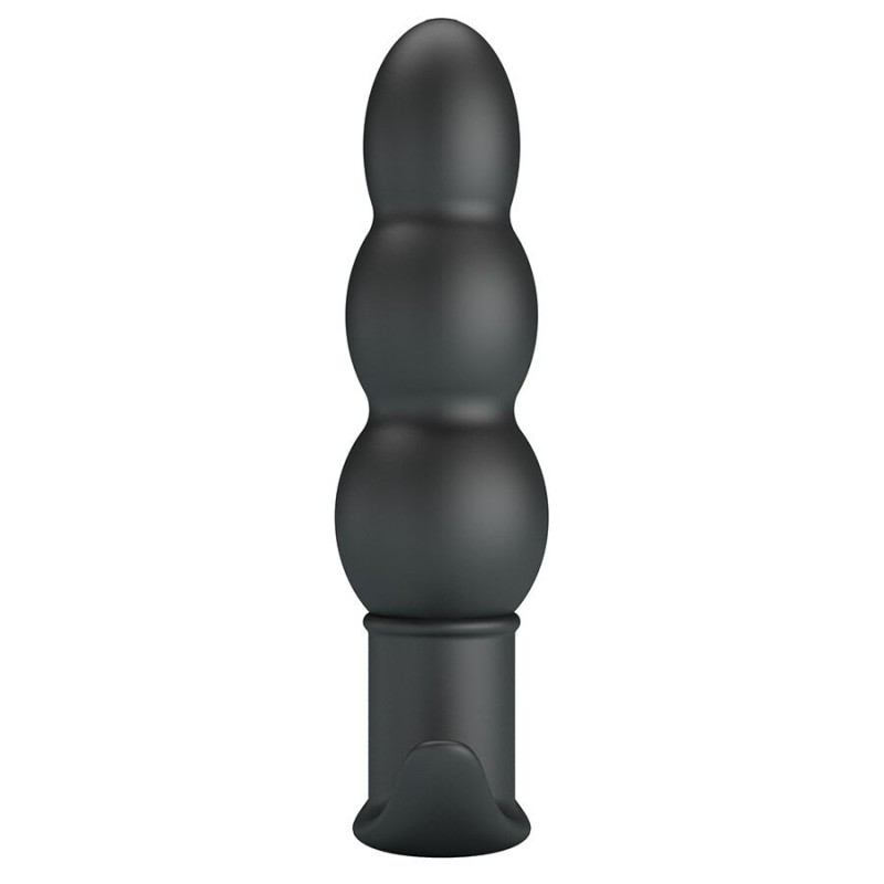Pretty Love Aeaeas Vibrating Anal Plug - Black