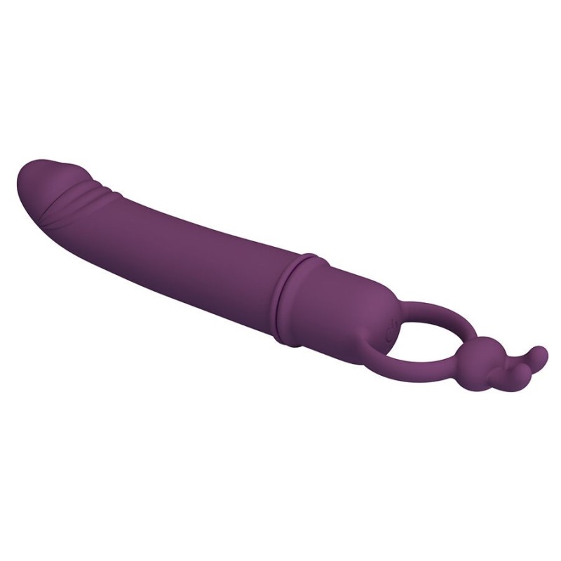 Pretty Love Cora Penis Shaped Vibrator with Holding Ring