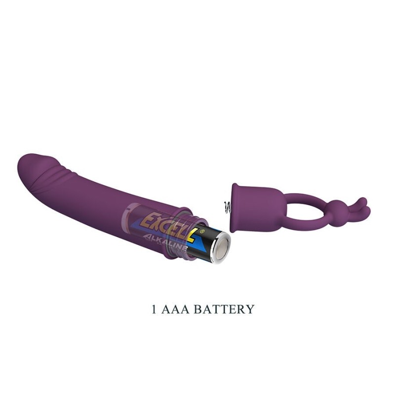 Pretty Love Cora Penis Shaped Vibrator with Holding Ring