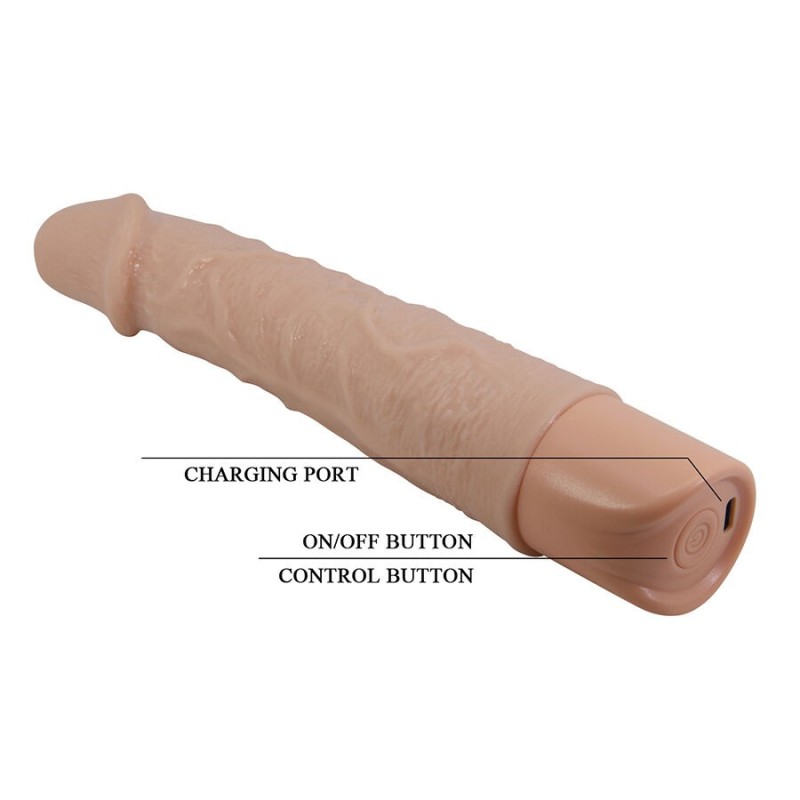 Pretty Love Leander Flexible Realistic Vibrator 10 Functions