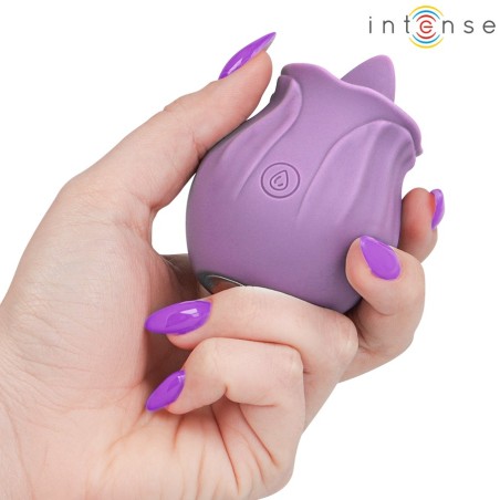 Intense Azalea Flower Clitoral Stimulator 10 Vibrations - Purple