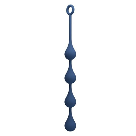 MR PLAY Silicone Anal Beads Size L 42.6 cm - Blue