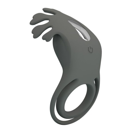 Pretty Love Rechargeable Vibrating Cock Ring with Stimulator