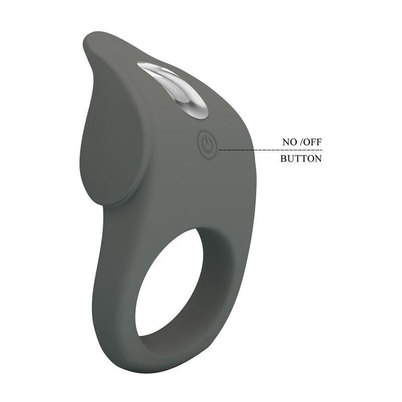 Pretty Love Rechargeable Flexible Silicone Vibrating Cock Ring