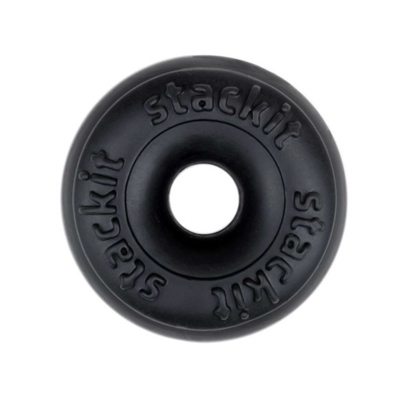 Perfect Fit - StackIt SilaSkin Cock Ring - Black