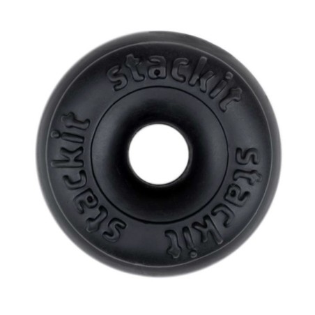 Perfect Fit - StackIt SilaSkin Cock Ring - Black