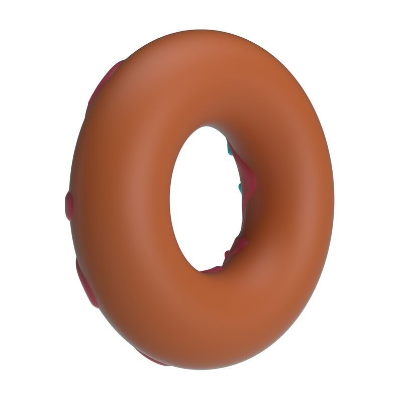 PRETTY LOVE Super Donut Silicone Cock Ring - Pink