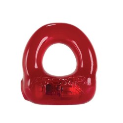 OXBALLS Atomic Jock - Lumo LED Light - Clear Ruby Red