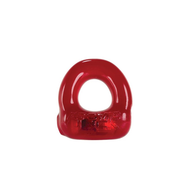 OXBALLS Atomic Jock - Lumo LED Light - Clear Ruby Red