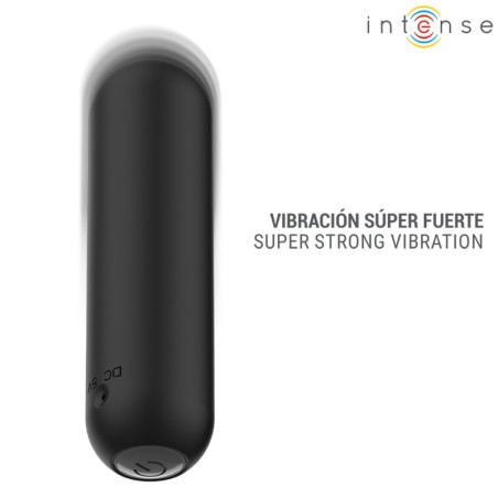 Intense Judy Rechargeable Bullet Vibrator with Remote - Black
