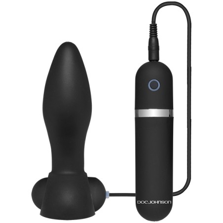 Platinum - The Touch Vibrating Plug - Black