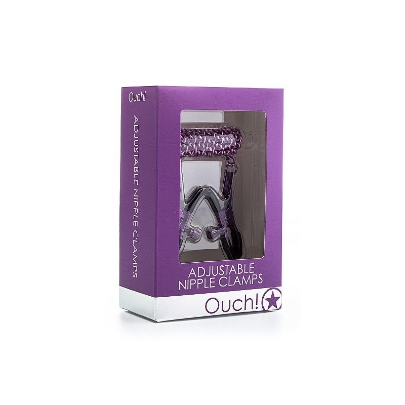 Adjustable Nipple Clamps - Purple