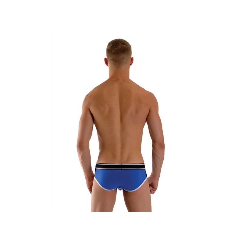 Mister B URBAN Bronx Brief Blue Black