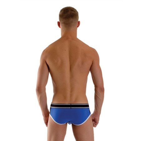 Mister B URBAN Bronx Brief Blue Black