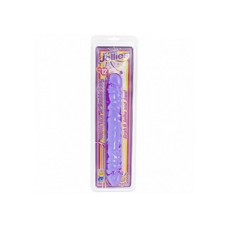 Doc Johnson - Jr. Double Dong - 12" - Purple