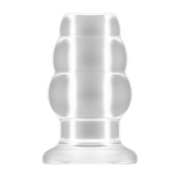 No.51 - Large Hollow Tunnel Butt Plug - 5 Inch - Clear