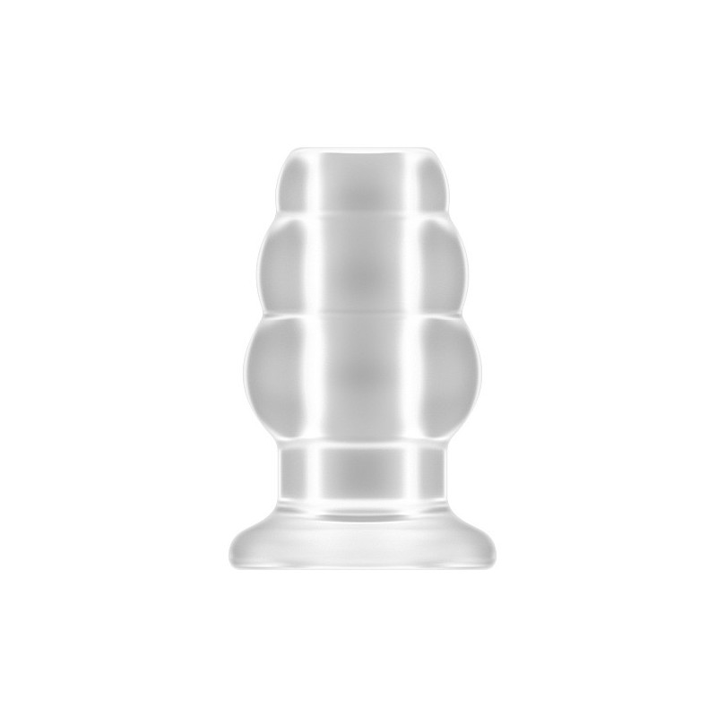 No.51 - Large Hollow Tunnel Butt Plug - 5 Inch - Clear