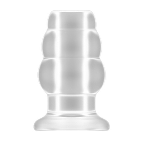 No.51 - Large Hollow Tunnel Butt Plug - 5 Inch - Clear