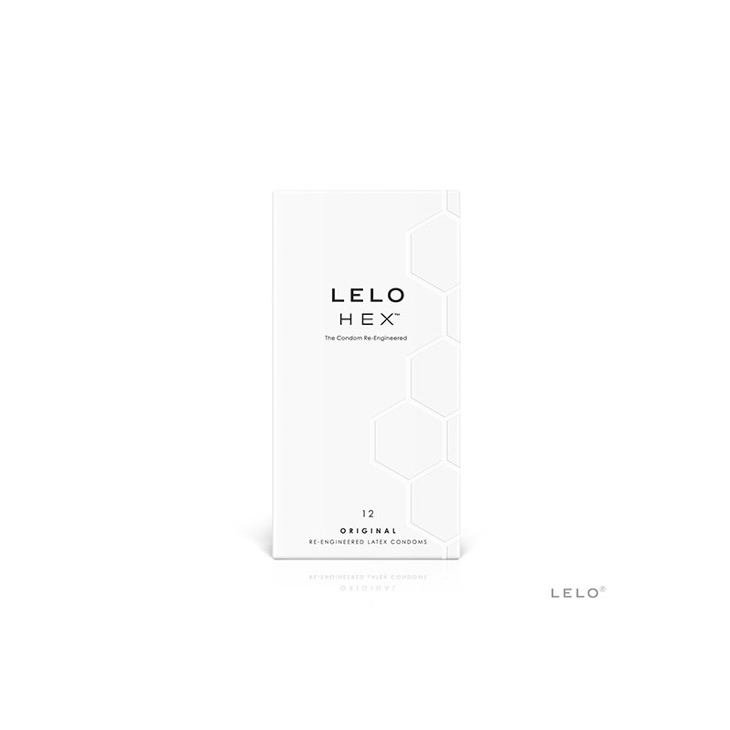 LELO - HEX CONDOMS ORIGINAL 12 PACK