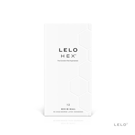 LELO - HEX CONDOMS ORIGINAL 12 PACK