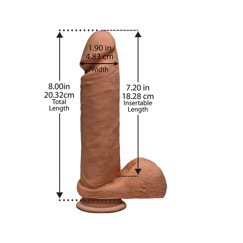 The D™ - Perfect D - 20cm - Caramel