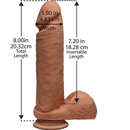 The D™ - Perfect D - 20cm - Caramel