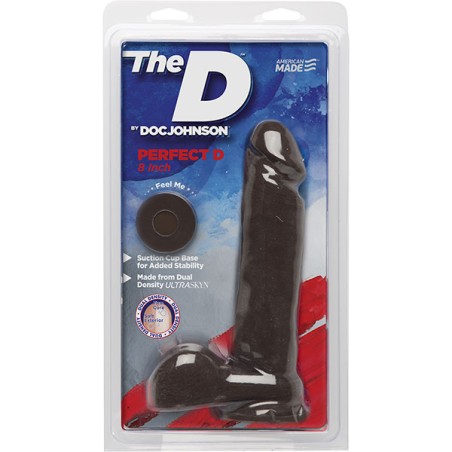The D™ - Perfect D - 20 cm  - Chocolate