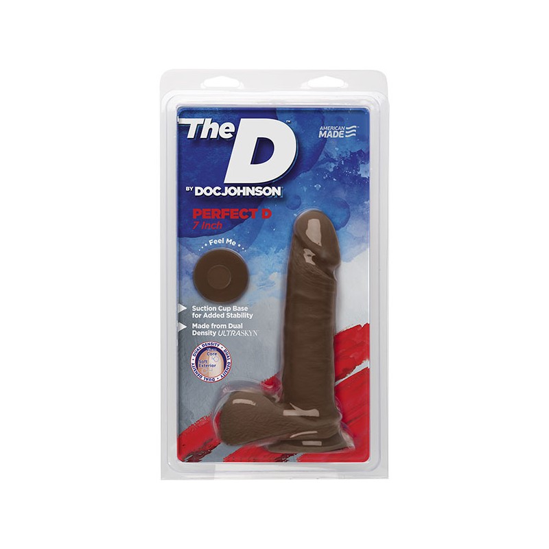 The D™ - Perfect D - 18 cm  - Chocolate
