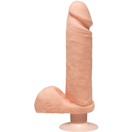 The D™ - Perfect D Vibrating 20 cm  - Vanilla