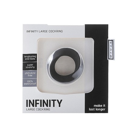 Infinity - Large Cockring - Black