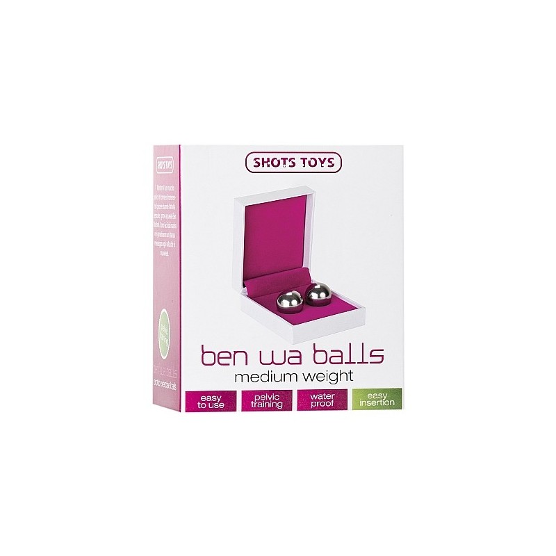 Ben Wa Balls - Medium Weight - Silver