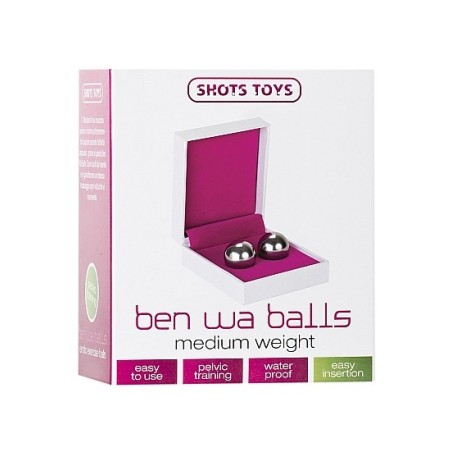 Ben Wa Balls - Medium Weight - Silver