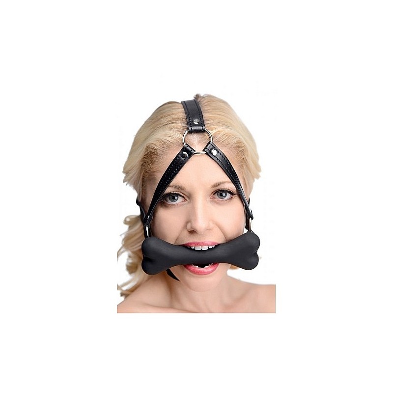Hound Bone Gag Head Harness