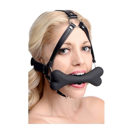 Hound Bone Gag Head Harness