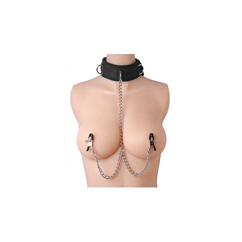 Submission Collar And Nipple Clamp Union
