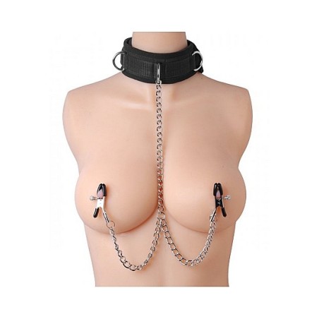 Submission Collar And Nipple Clamp Union