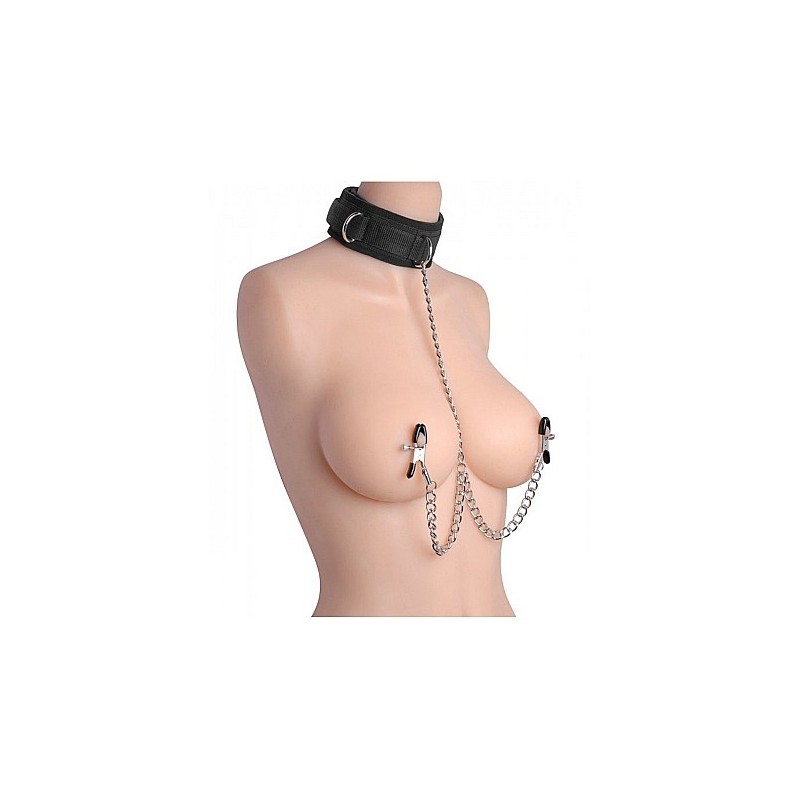 Submission Collar And Nipple Clamp Union