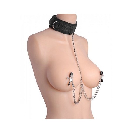 Submission Collar And Nipple Clamp Union