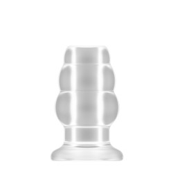 SONO - No.49 - Small Hollow Tunnel Butt Plug - 7,5cm - Translucent