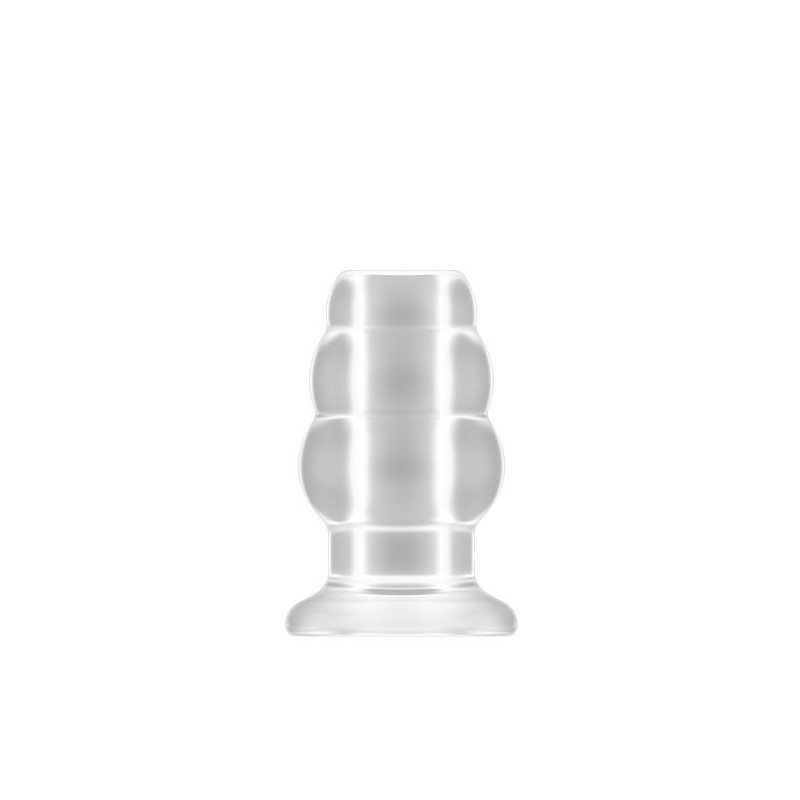 SONO - No.49 - Small Hollow Tunnel Butt Plug - 7,5cm - Translucent