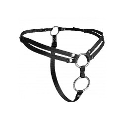 Unity Double Penetration Strap On Harness