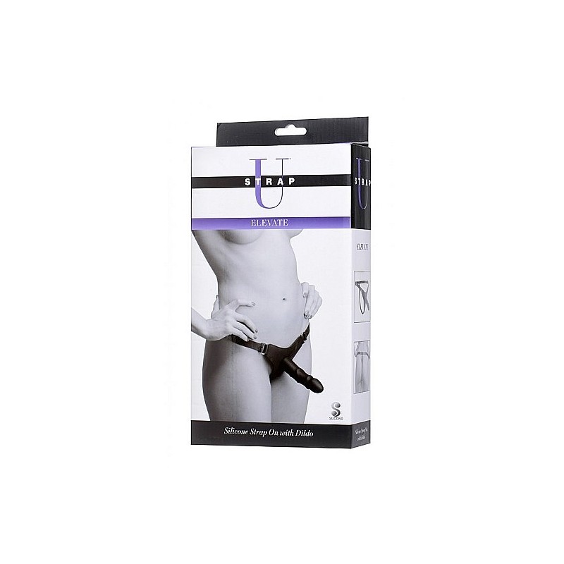Elevate Silicone Strap On With Dildo